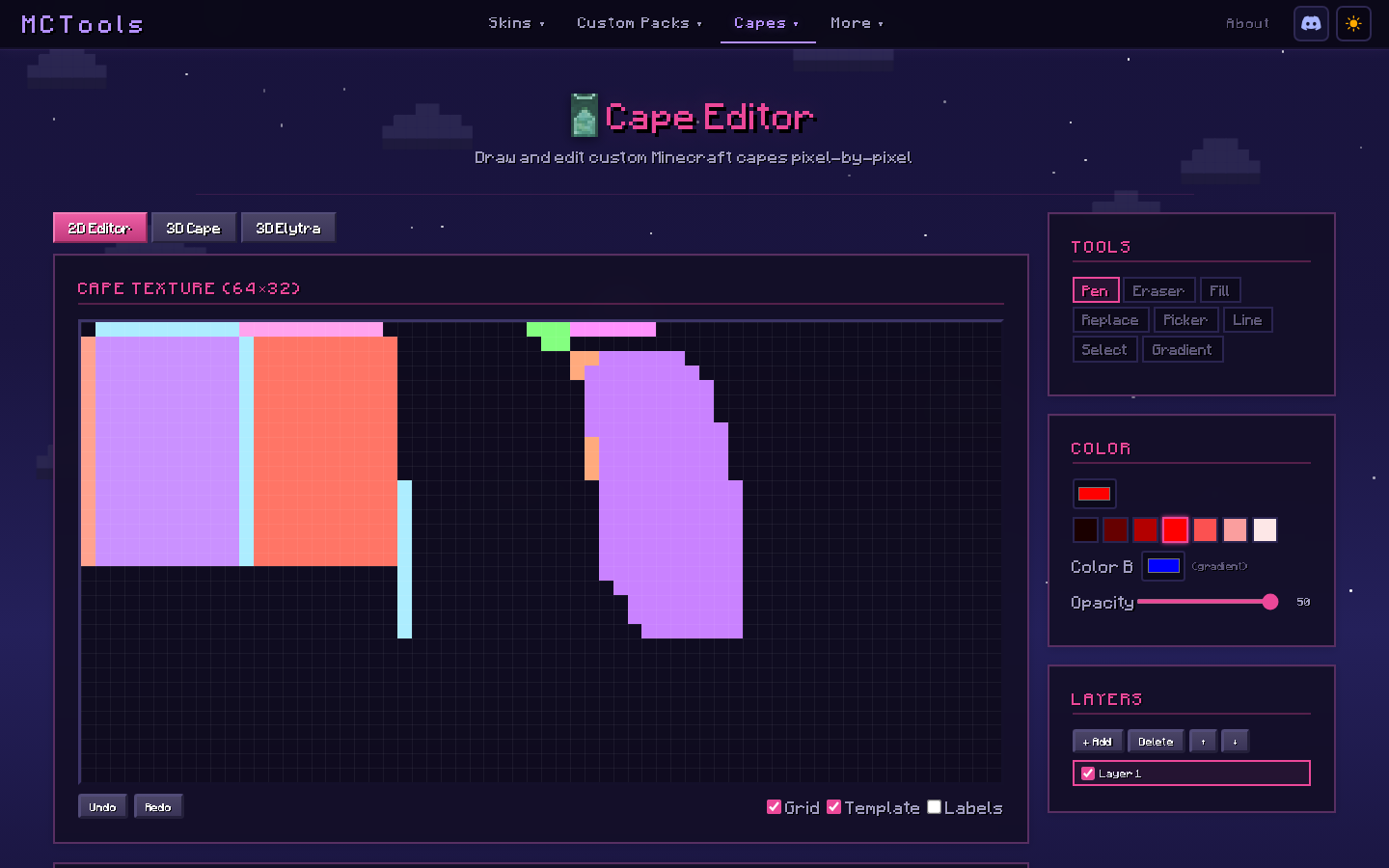 mc-tools Cape Editor